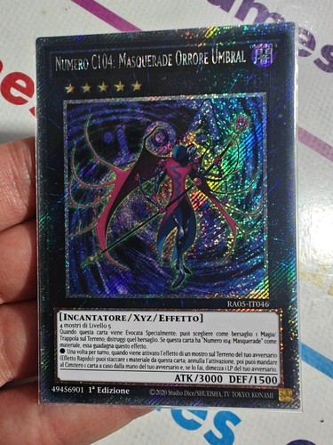 Numero c104 masquerade orrore - c104:,