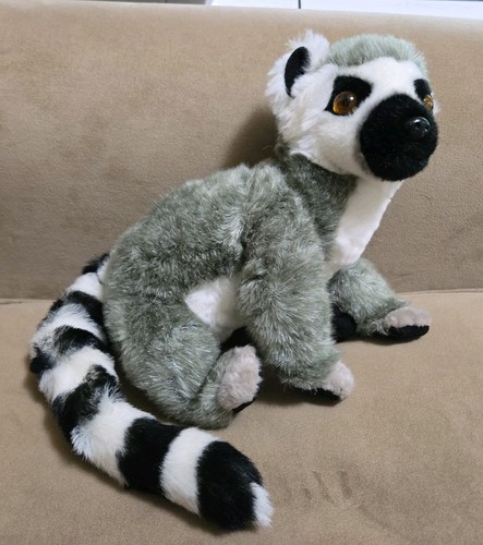 Anello coda peluche - coda, lemure