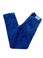 JECKERSON Pantaloni Jeans Uomo tg 31 Toppe ALCANTARA Trousers Pants blu fustagno