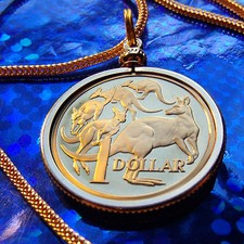 CIONDOLO AUSTRALIANO DOLLARO