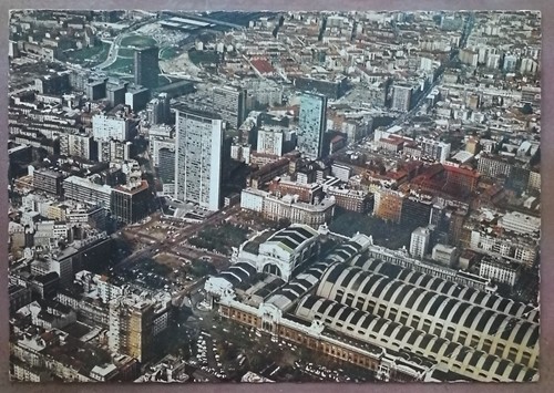 Milano veduta aerea del - -,