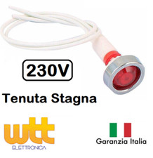 Segnalatore lampada tenuta