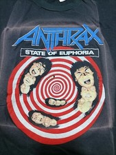 Vintage T-Shirt  ANTRAX  State of Euphoria  ,  taglia M