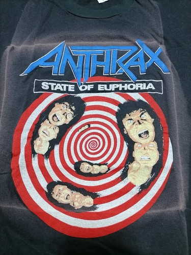 Vintage shirt antrax state - t-shirt,