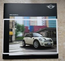 ? DEPLIANT BROCHURE AUTO MINI COOPER D MOTORE ACCESSORI LINGUA ITALIANO 2007 ?