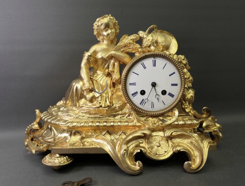 Orologio francese bronzo - orologio,