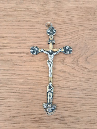 Croix pectorale argent et - croix, ,