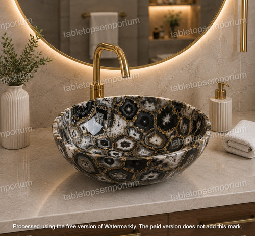 Lavabo bagno pietra - lavabo,