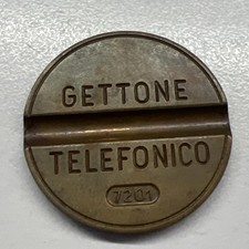 7201 italy gettone telefonico - 7201,