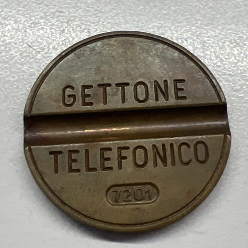7201 italy gettone telefonico - 7201,
