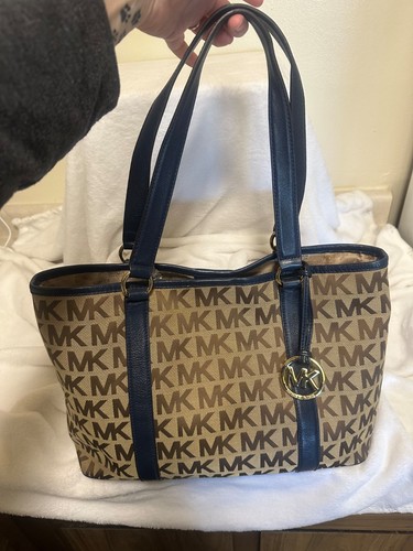 Borsa mano michael kors blu - a,