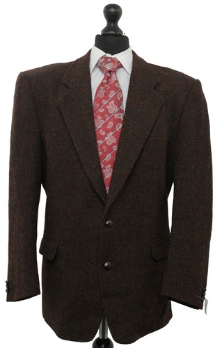 Harris tweed giacca uomo - tweed,