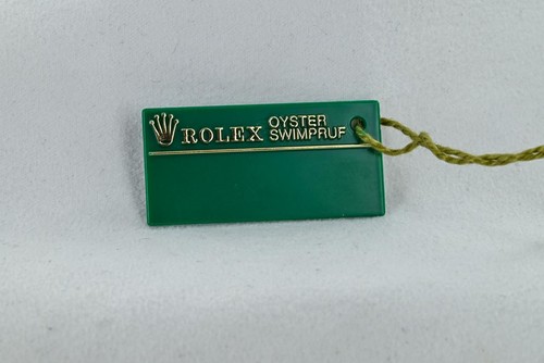 Rolex green swing tag - green,