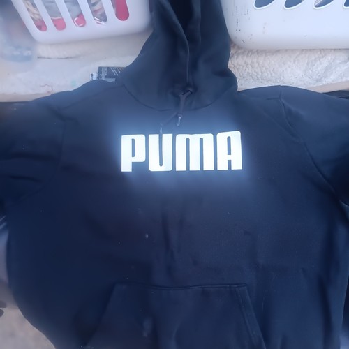 Puma pullover uomo nero - nero, felpa