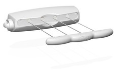 Gimi STENDIBIANCHERIA DA PARETE ROTOR 4 cm. 30x360x8 h  mt. 14