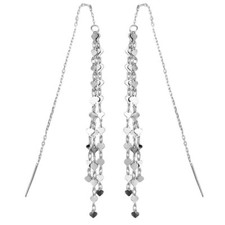 Orecchini lunghi in argento