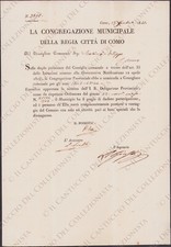 1841 COMO Nomina Filippo