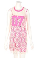 MET Dress Crochet Knit Logo