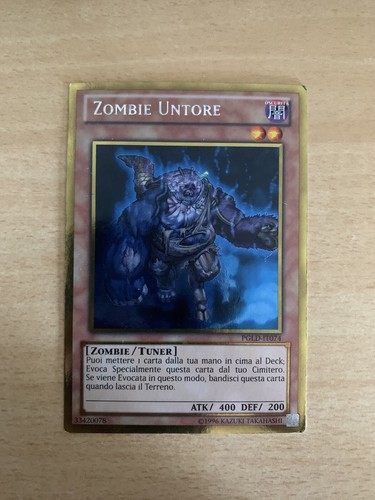 Zombie untore gold - yu-gi-oh,