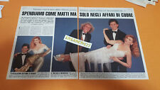 ARTICOLO ARTICLE CUTTING CLIPPING FABRIZIO FRIZZI, MILLY CARLUCCI, GIANNI MAZZA