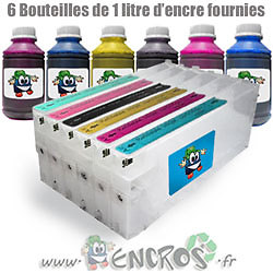 Pack cartouches - de, 6