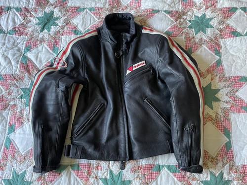 Dainese us70 leather jacket - dainese,