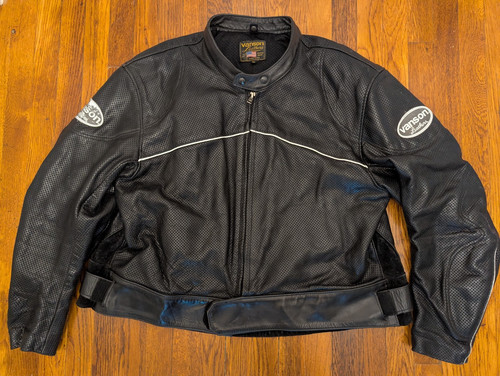 Giacca moto vanson pelle - moto,
