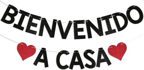 Banner bienvenido casa - a,