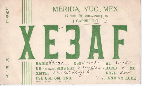 Vintage xe3af merida yucatan - vintage,