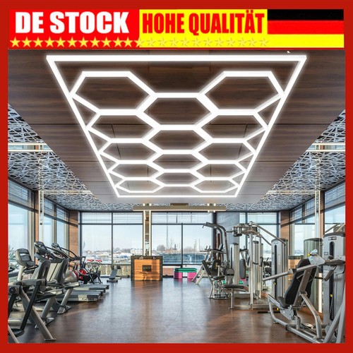 14x lampada led esagonale tubi - esagonale,