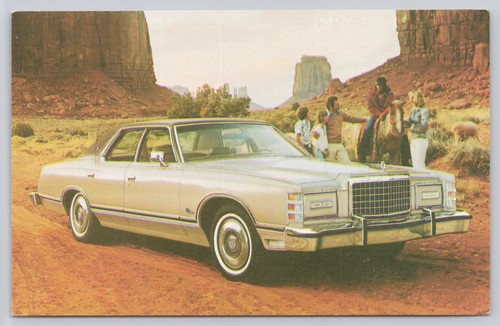 Cartolina auto ford ltd landau - cartolina,