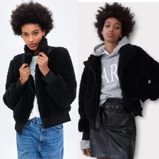 Giacca bomber donna Zara Teddy