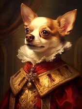 Accappatoio cremisi ornato in