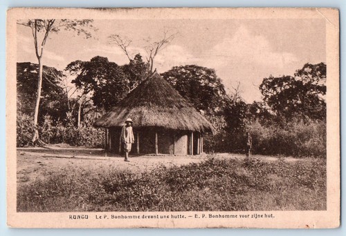 Cartolina rungu congo salle - rungu,