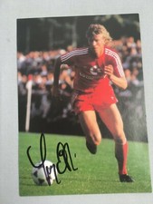 JOHNNY EKSTRÖM FC Bayern Monaco cartolina autografata Commodore 10x15 firmata  