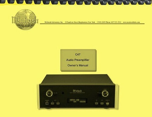 Mcintosh c47 47 - mcintosh, c-47