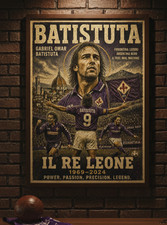 Poster Batistuta A3 A4 A5