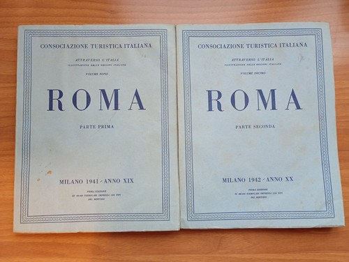 Roma touring club italiano - touring,