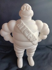 Vintage anni 80 Michelin Man Bibendum Plastica Soffiatore Stampo 12" Alto Made in France