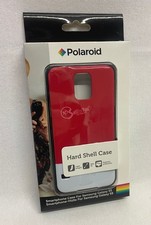 Cover Polaroid rossa cellulare smartphone Samsung Galaxy S5 hard shell case