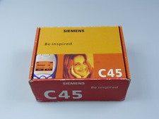 Argento originale Siemens C45! Senza SIM-lock! NUOVO & IMBALLO ORIGINALE! Raro! RARO! Mai usato!