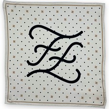 FENDI WOMEN SILK KARL FOULARD