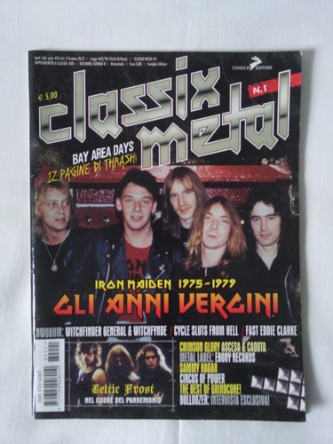 Classix metal iron - metal, maiden