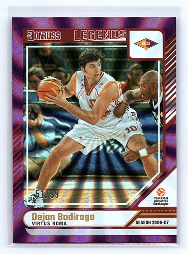 Dejan bodiroga 2024 donruss - dejan, 2024-25