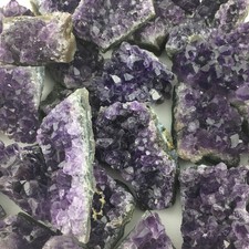 MINERALI * Drusa AMETISTA dell'Uruguay Qualità Extra 15-39g Cristalloterapia