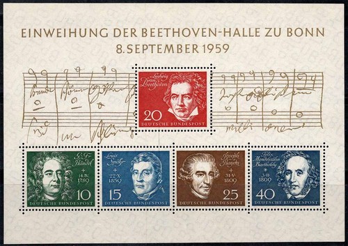 Germania bund 1959 2 - germania, mi.
