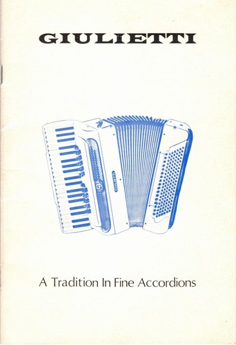 Fisarmonica giulietti anni - fisarmonica,