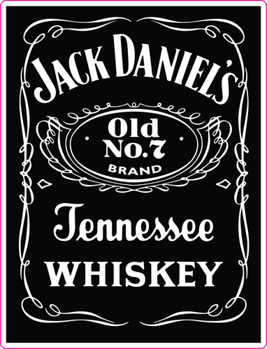 Jack daniels logo vinyl - logo,