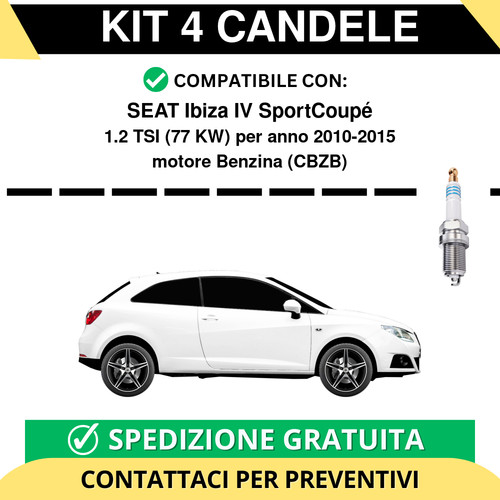 Kit candele per - candele, seat