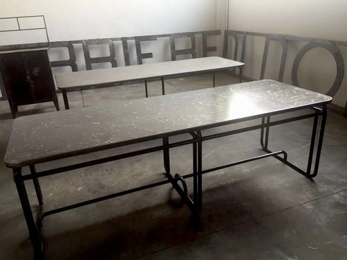 Tavolo ferro vintage stile - in,